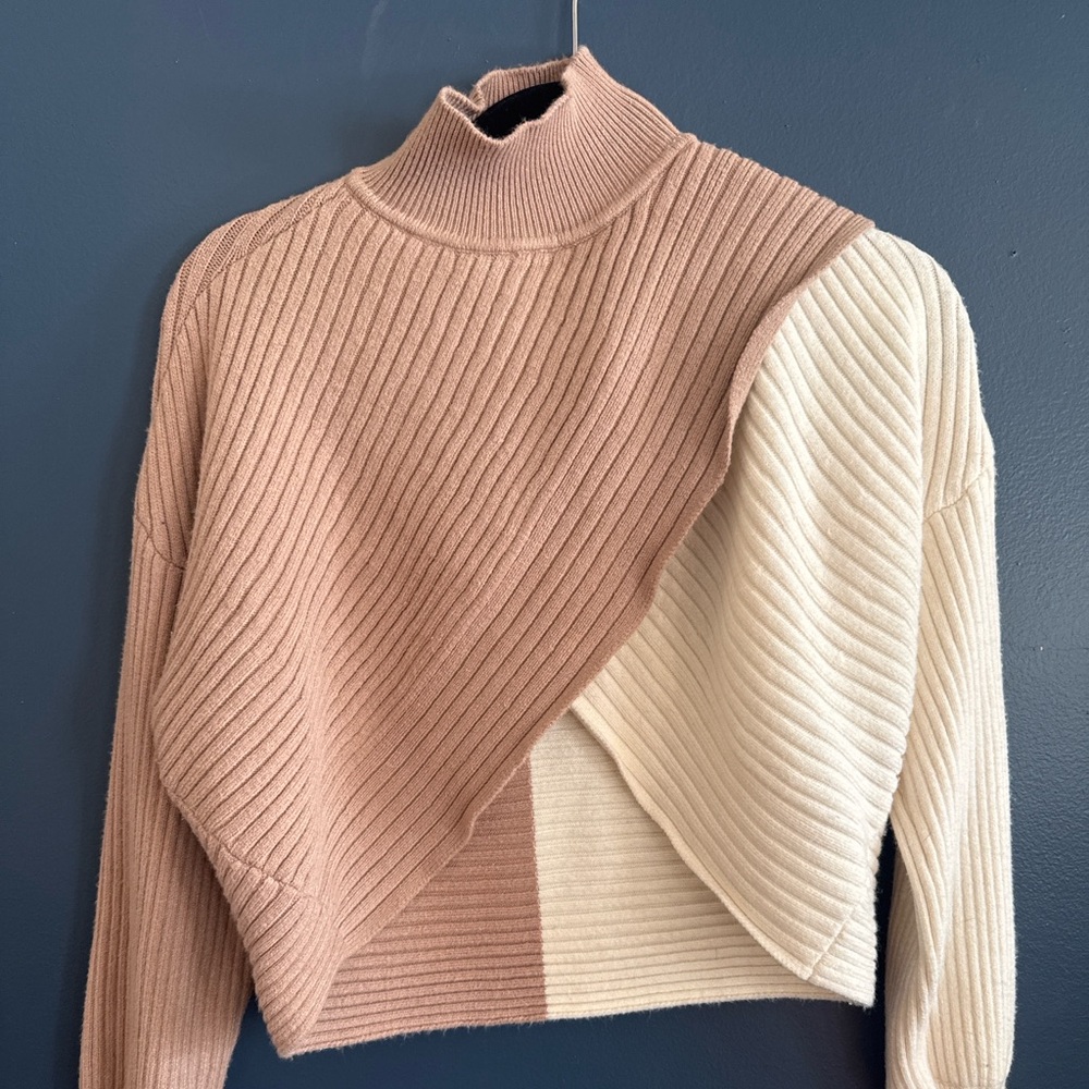 Express Women Colorblock Sweater